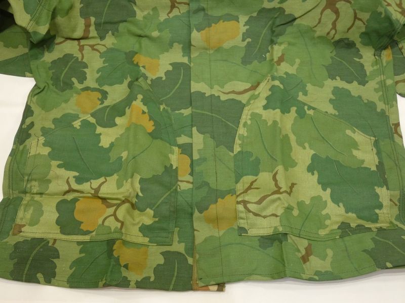 60s KAMO MITCHELL PATTERN LEAF CAMO REVERSIBLE JACKET DEAD STOCK