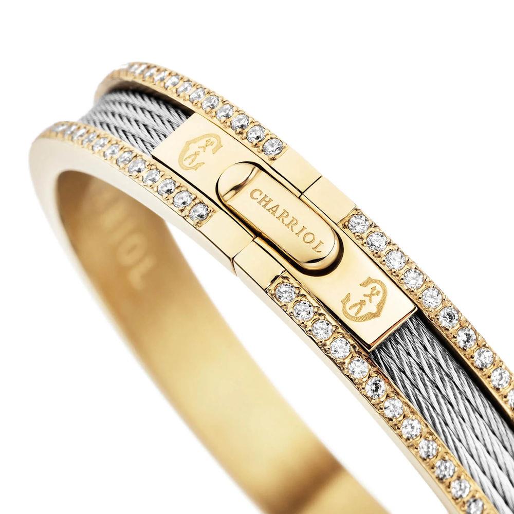 Forever Magnifique Bangle 04-104-1139-41-m - Charriol Bracelets