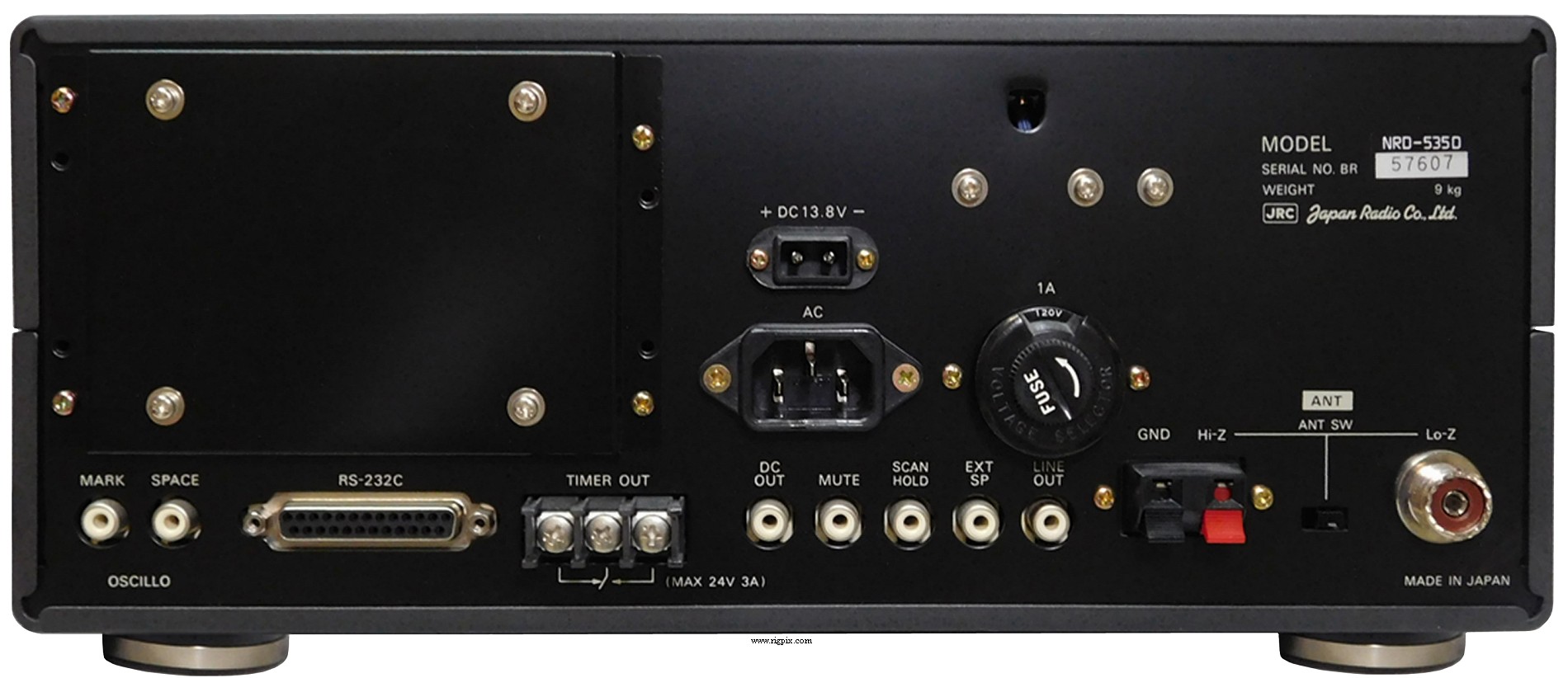 RigPix Database - JRC - NRD-535D 