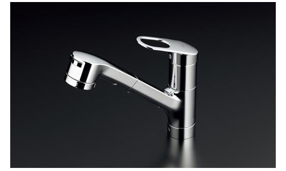 TKHG31PWS シングルレバー混合栓 クロム TKHG31PR シングルレバー混合