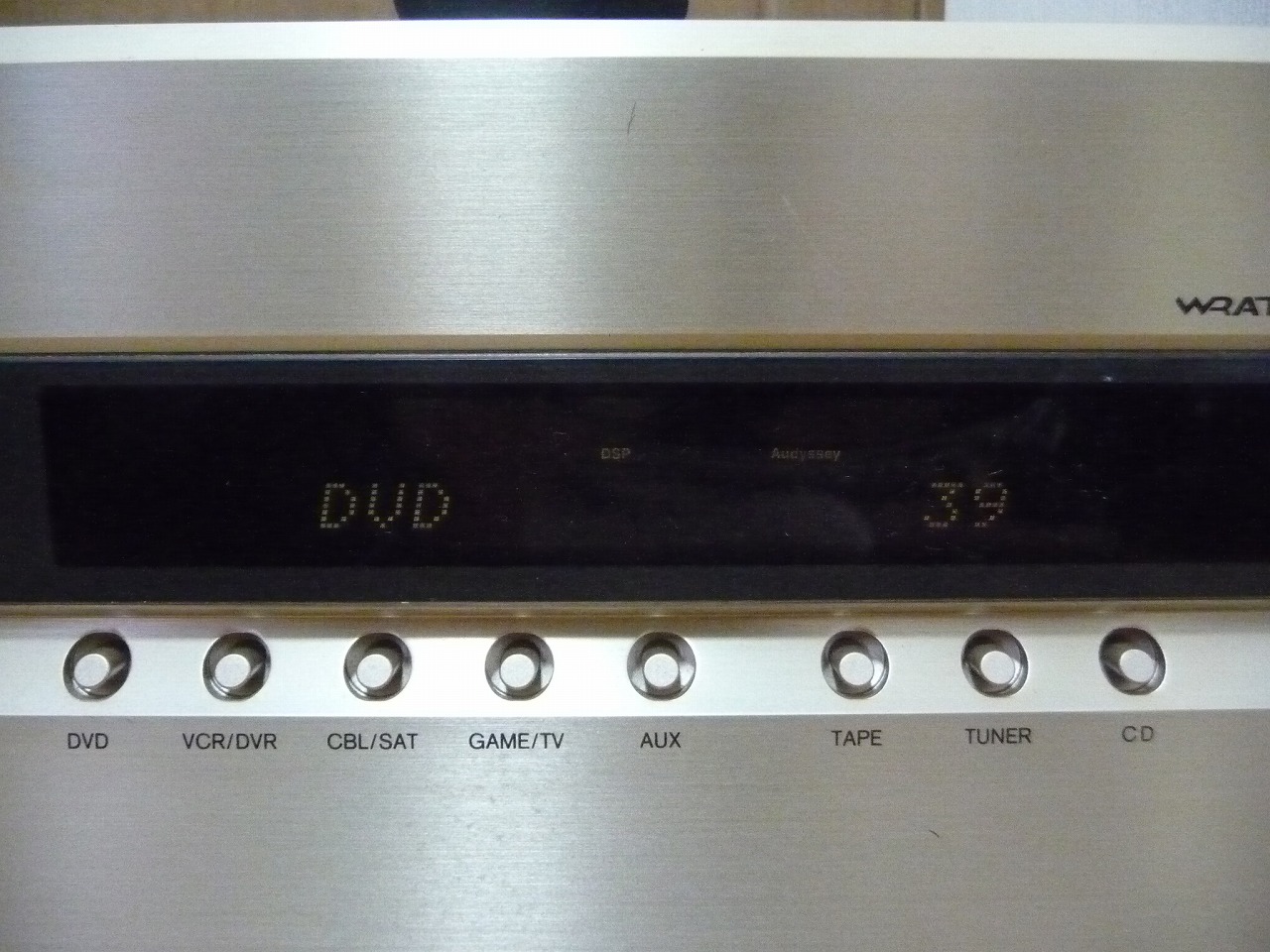 AVアンプ ONKYO TX-SA605 オンキヨー 7.1ch HDMI ゴールド AV CENTER