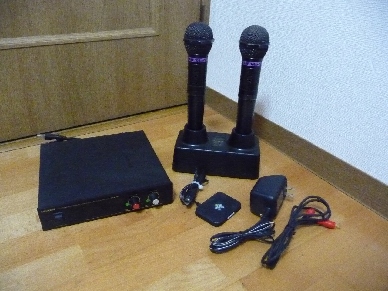 赤外線ワイヤレスマイク REXER RX-M レクサー 2.06MHz 2.56MHz 50Hz