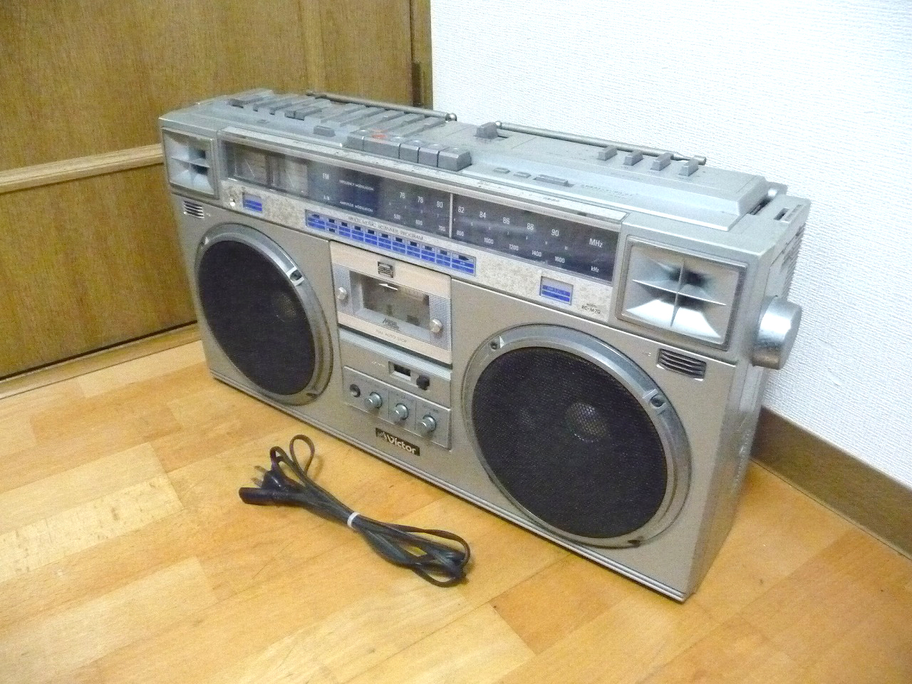 ラジカセ Victor RC-M70 ビクター ステレオラジオカセットレコーダー