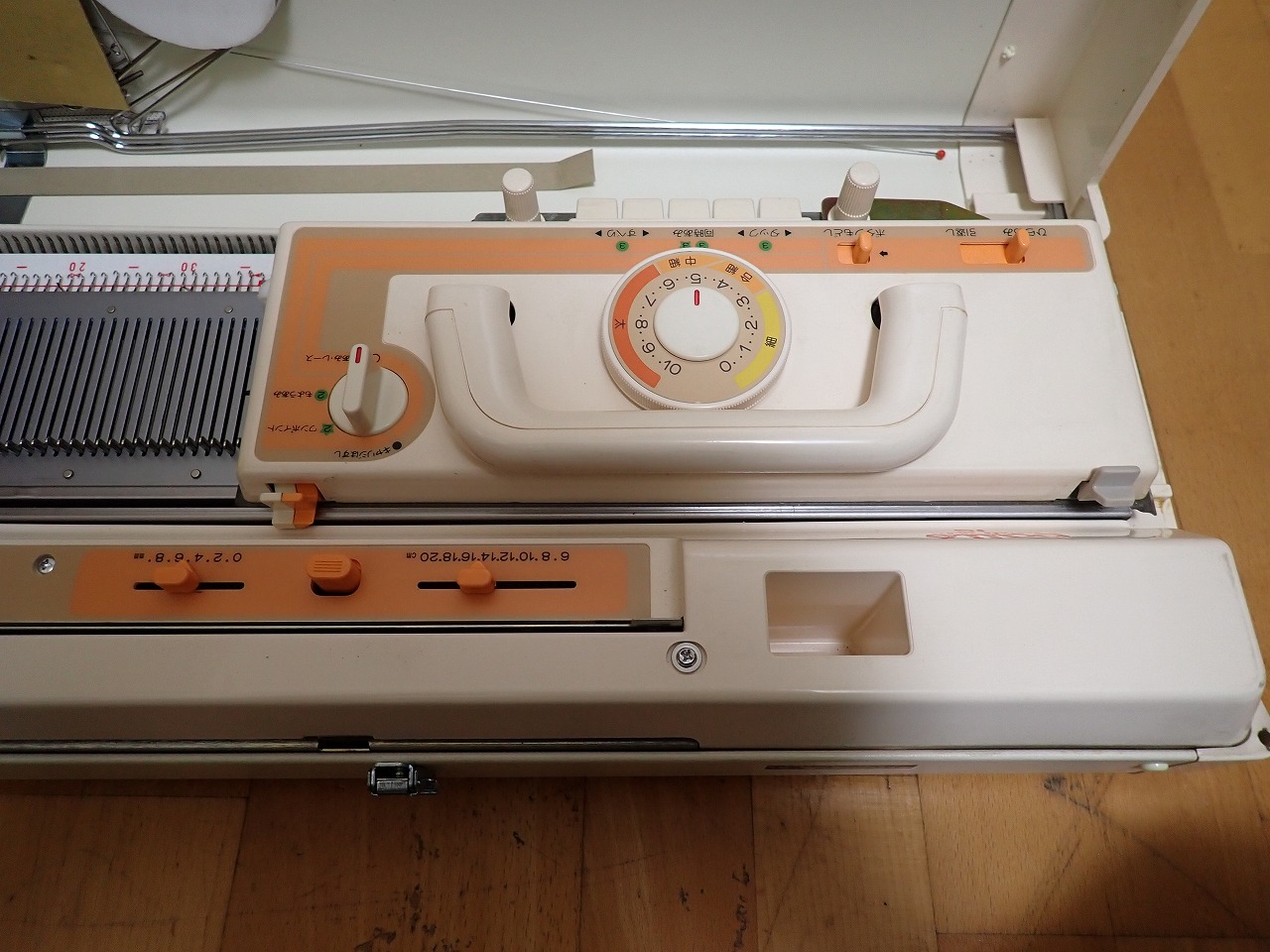 編み機 BROTHER KH-871 ブラザー パリエ7 Palie 編機 説明書 パンチ