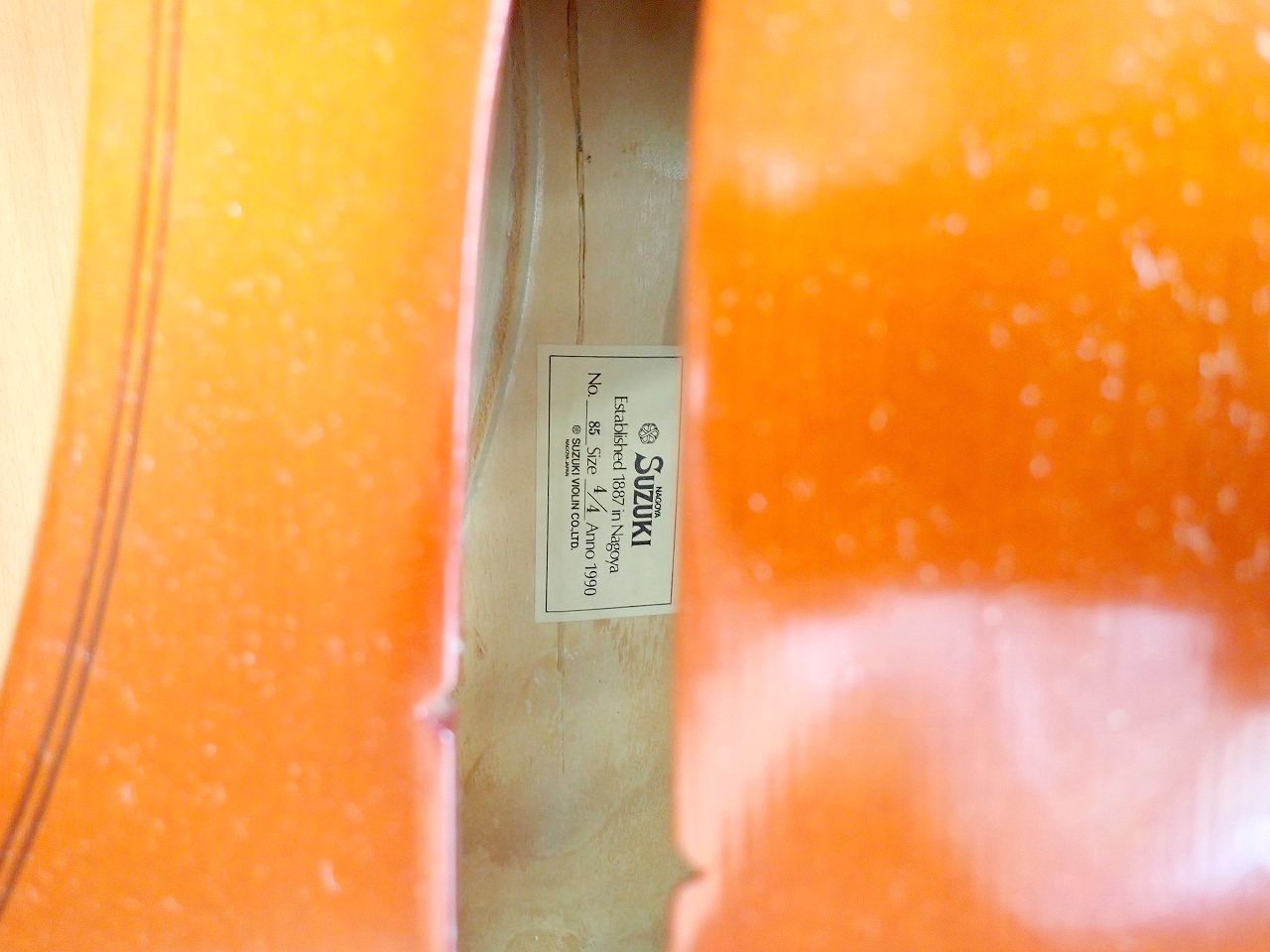 コントラバス SUZUKI No.85 4/4 鈴木バイオリン スズキ ウッドベース