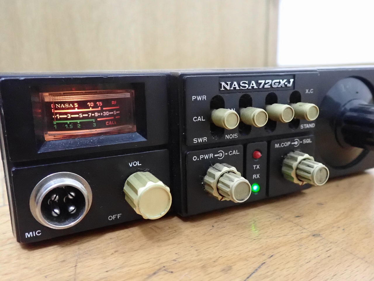 無線機 NASA 72GX-II 72GX-J TRANSCEIVER ナサ DC13.8V モービル 車載