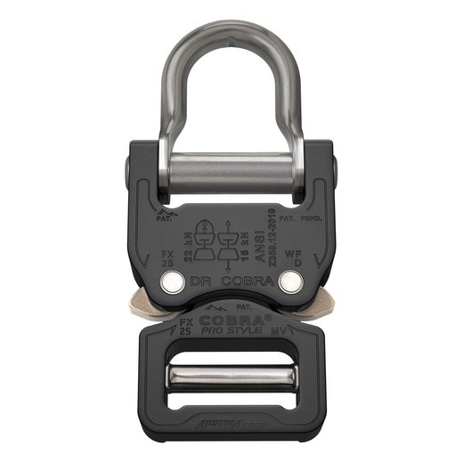 コブラバックル FX25KVD 25mm - ANSI D-RING COBRA PRO STYLE