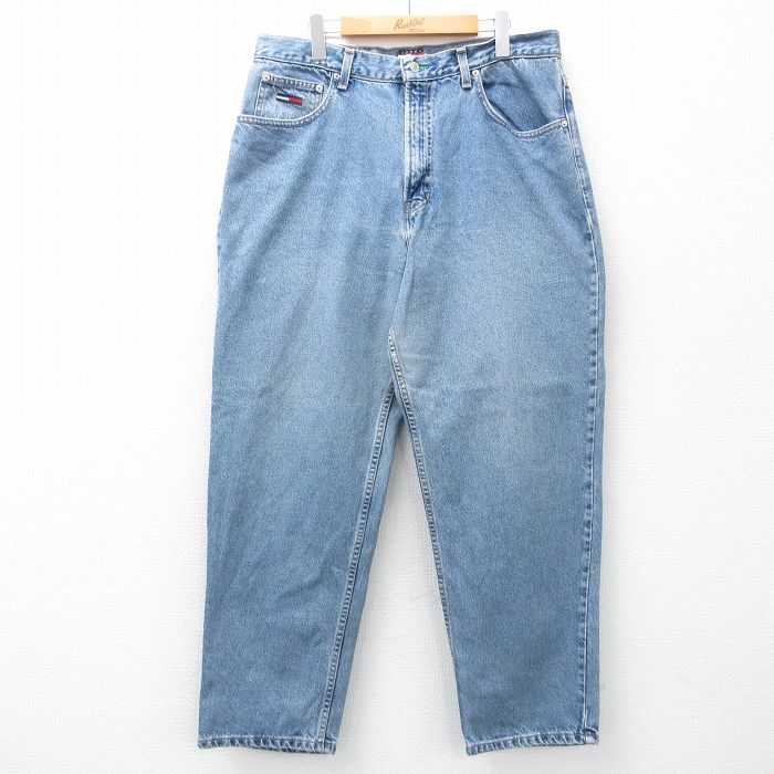 古着通販 W36☆古着 トミーヒルフィガー ジーンズ メンズ 90年代 90s