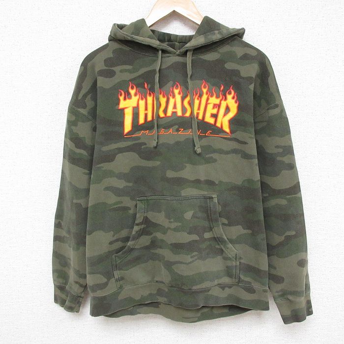 古着通販 XL☆古着 長袖 スウェット パーカー メンズ 00年代 00s