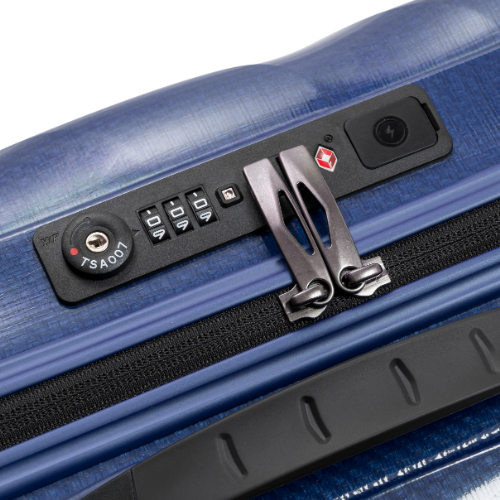 1-3泊] サムソナイト シーライト 36L/42L ディープブルー エキスパン