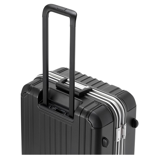 3-5泊] バーマス ヘリテージ フレーム 64L ブラック 4輪 BERMAS