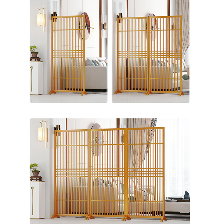 間仕切り 屏風 衝立 通気性よい 風通し 持ち運び 天然竹製