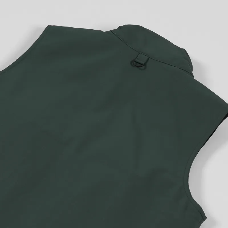 Carhartt WIP Mens Tech Colewood Vest Dark Teal Green Gilet
