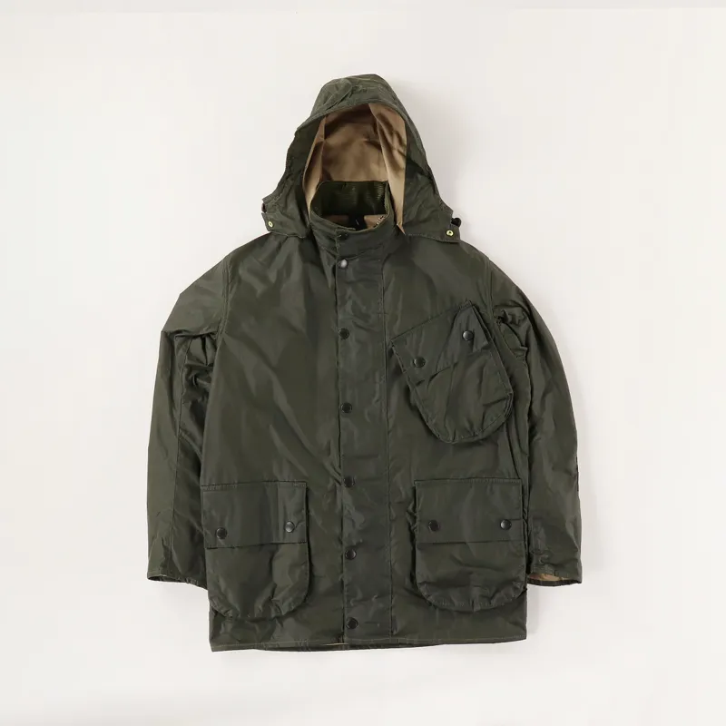 Barbour x Margaret Howell Haydon Waxed Cotton Jacket Olive Green