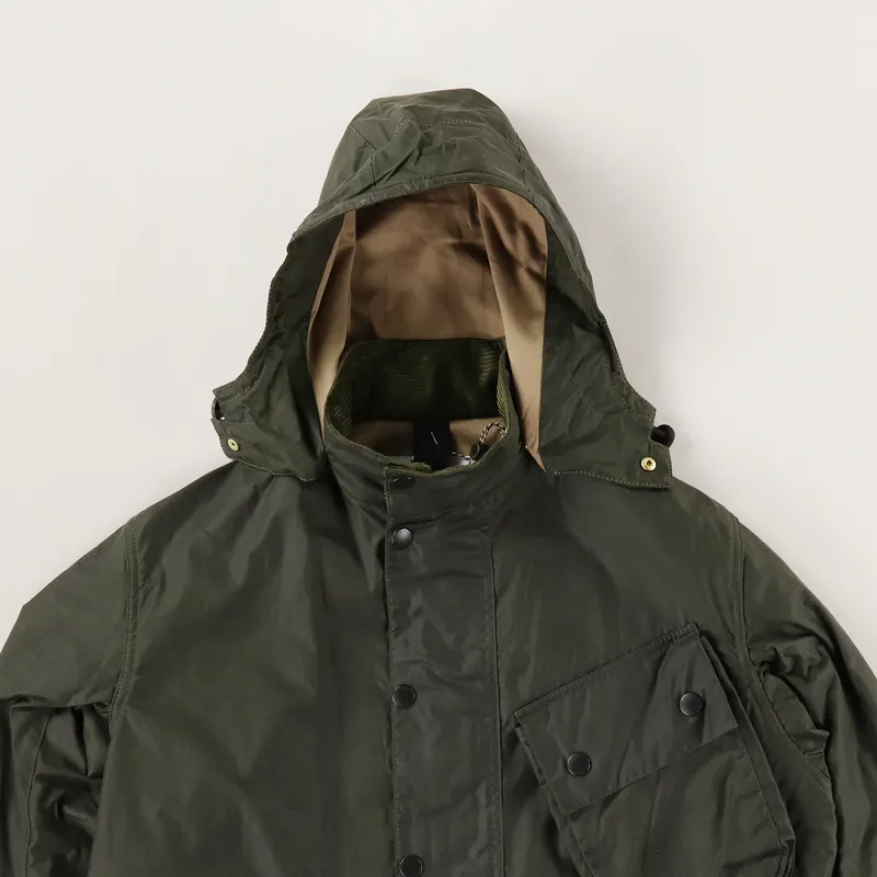 Barbour x Margaret Howell Haydon Waxed Cotton Jacket Olive Green