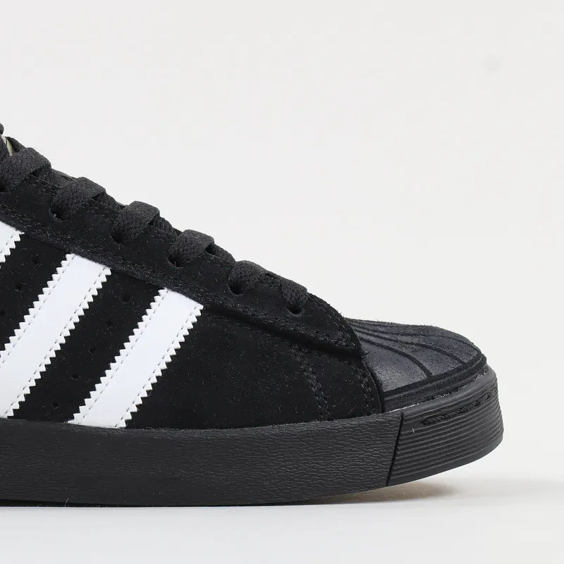 Adidas Skateboarding Superstar Vulc ADV Shoes Black White Gold