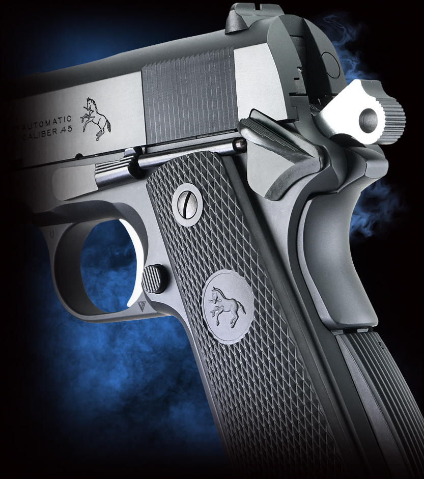 完売】WA【コルト】コンバットコマンダー ガンブラックver. 【WESTERN