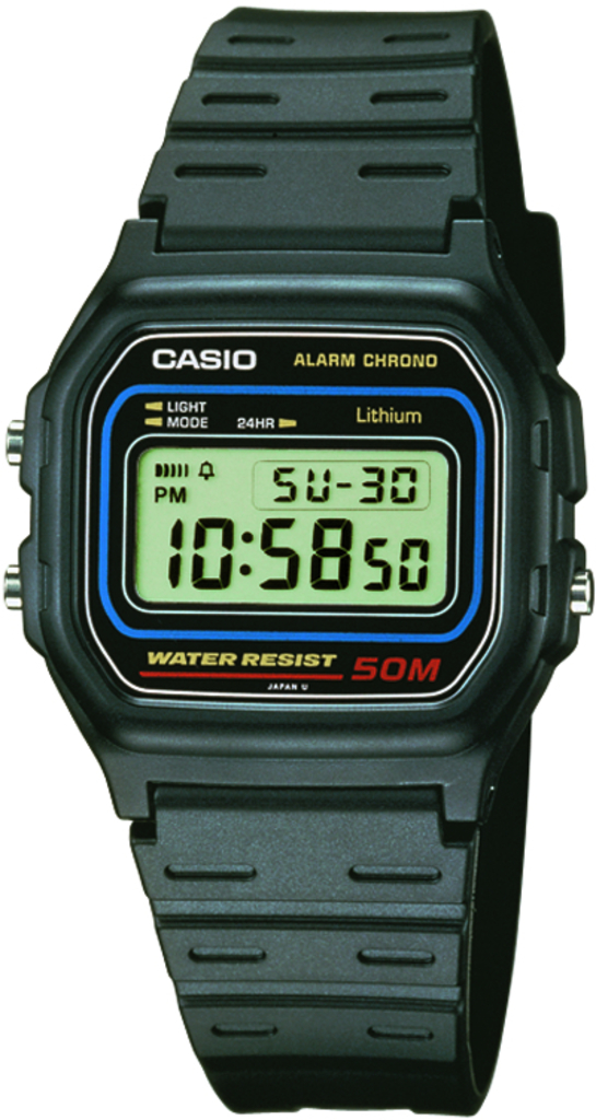 Часы Casio Standard Digital W-59-1VQES купить с доставкой и