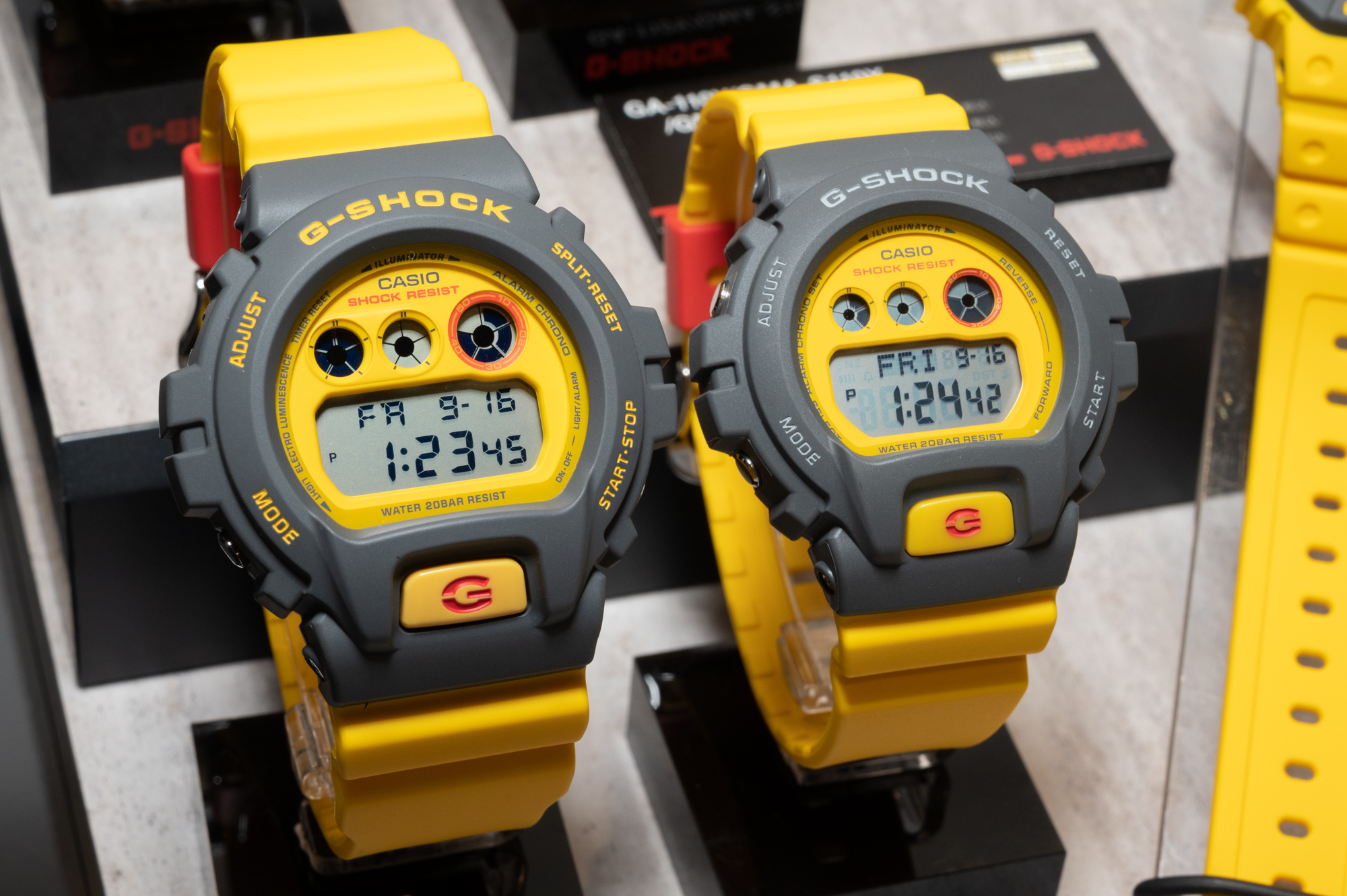 G-SHOCK、90年代イメージのカラー復活 イエロー・グレー - Impress Watch