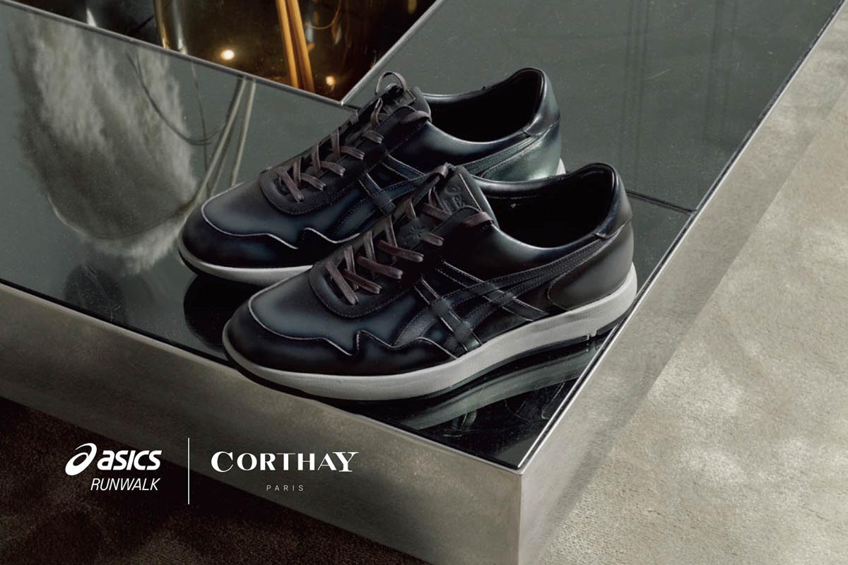 アシックス、フランスの靴製法によるビジネスシューズ「RUNWALK