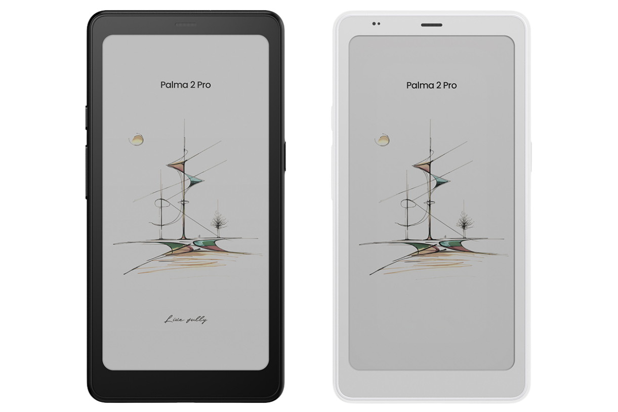 スマホ型電子ペーパー端末がカラー化+データ通信「BOOX Palma 2 Pro