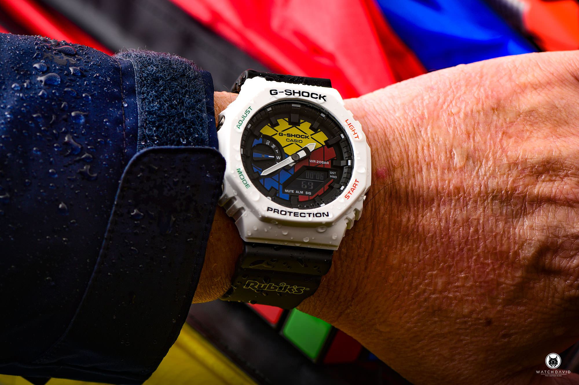Casio G-SHOCK GAE-2100RC-1A Review - Casio X Rubik's Cube®