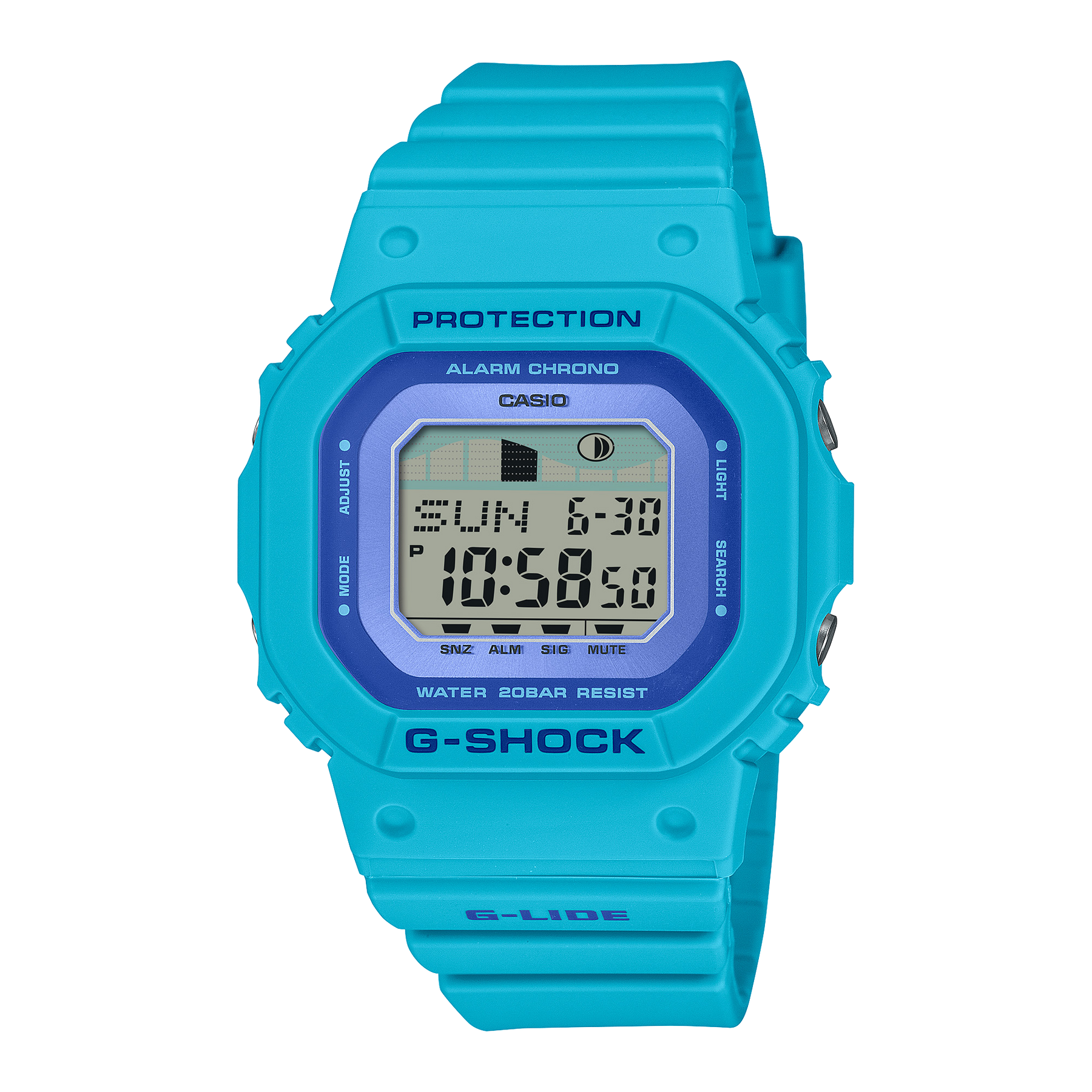 G-Shock GLXS5610 G-Lide Digital Blue | Watches.com
