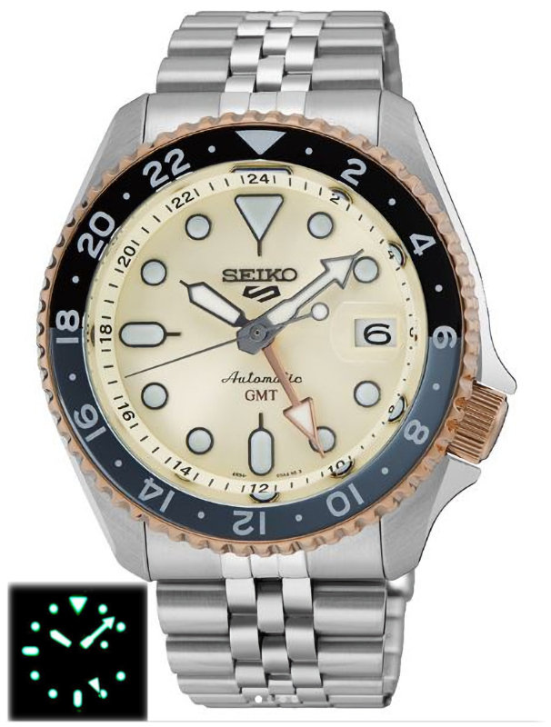 watches88. SEIKO 5 SKX GMT Ice Blue Limited Edition 5000pcs 100m
