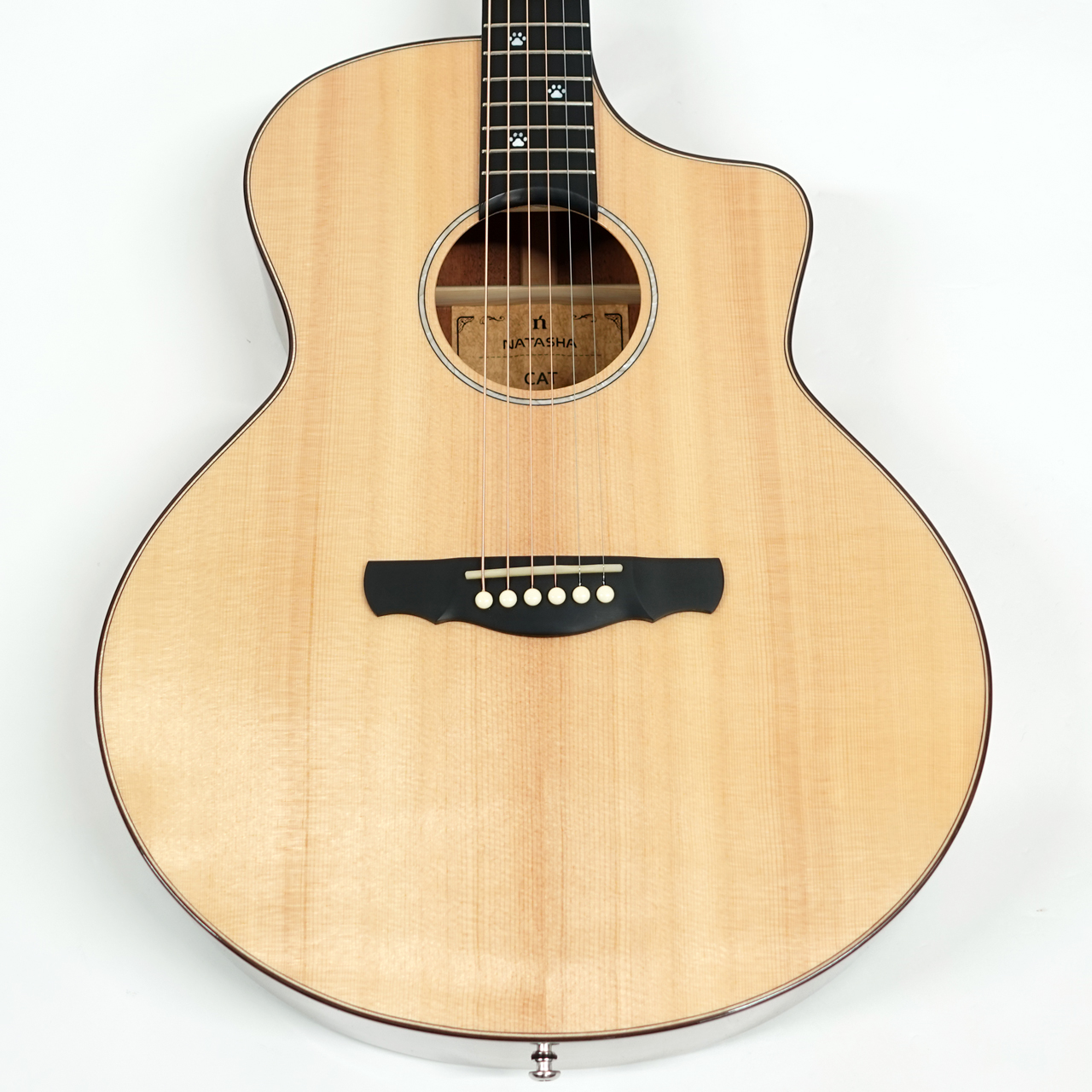 NATASHA GUITAR ナターシャ・ギター CAT アコースティックギター 送料