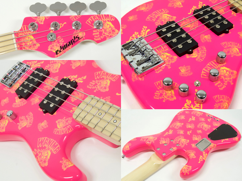 ささみさん専用 エレキベース ピンク スワールサウンド ささみさん専用