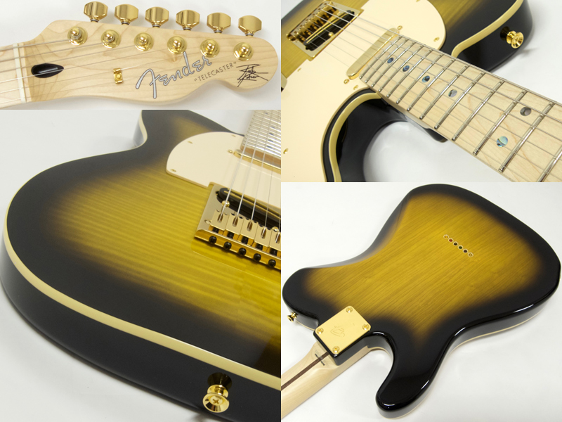 Fender フェンダー Richie Kotzen Telecaster Brown Sunburst 【 国産