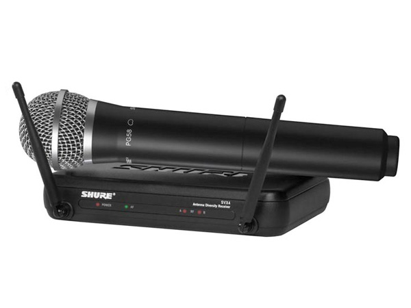 SHURE シュア SVX24/PG58 ◇ワイヤレスマイクセット ハンドヘルド型