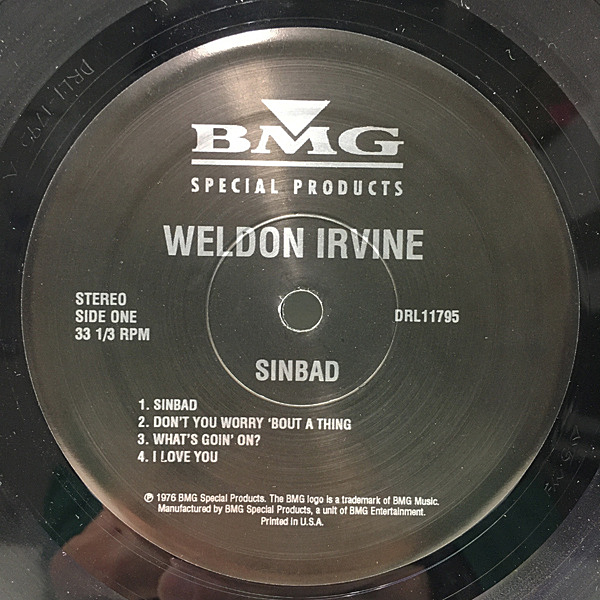 WELDON IRVINE / Sinbad (LP) / BMG | WAXPEND RECORDS