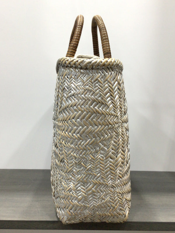 竹巧彩 花網代編みバッグ – waza・kura