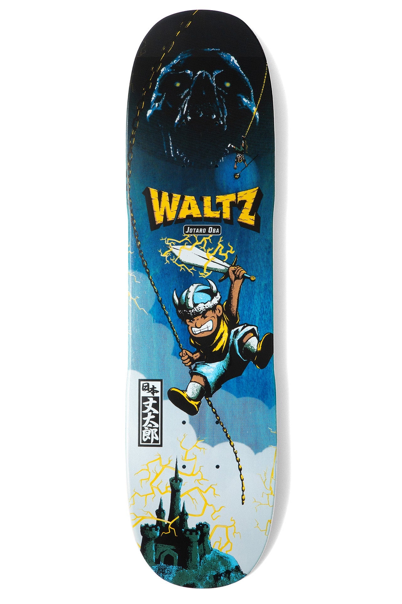 Waltz | Symmetrical Twin Tail Freestyle skateboard deck - Jotaro