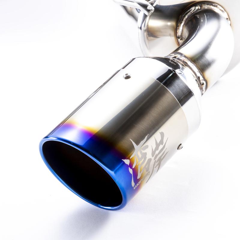 湾岸 トヨタ 86 GR86 ZN8 FA24 車検対応 3P構造 チタン製 左右出し MT