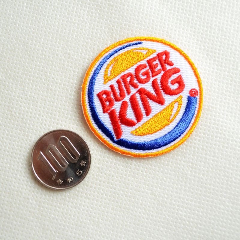 ワッペン Burger King バーガーキング(S) | ワッペン・アップリケ
