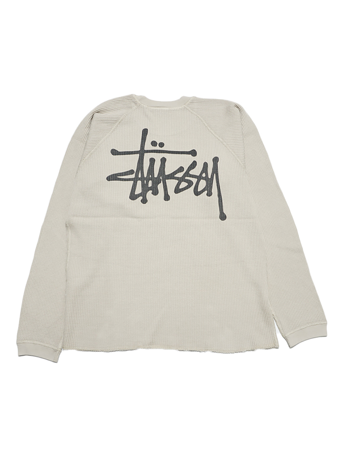 Stussy Raglan Thermal LS Crew - Bone – Civil