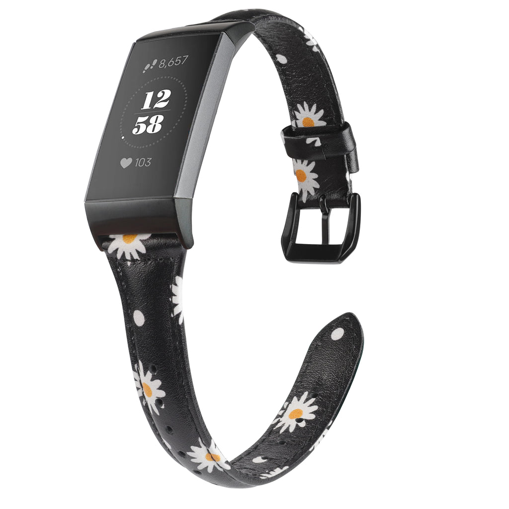 Wearlizer Fitbit Charge 3 Bands/Fitbit Charge 4 Band for Women Men Sli