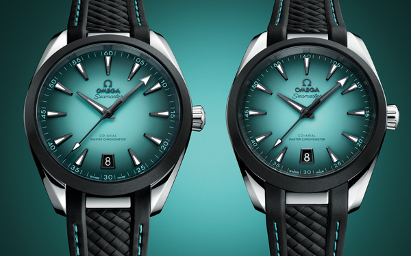 オメガの「シーマスター アクアテラ」に新作モデルが登場！ ターコイズ