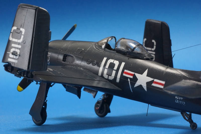 2017年4月号＞ 飛行機プラモデル製作＞ グラマンF8Fベアキャット