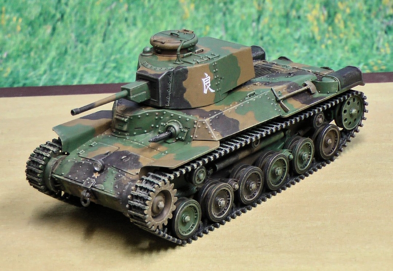 日本陸軍97式中戦車改（タミヤ 1/35） 戦車プラモデル製作