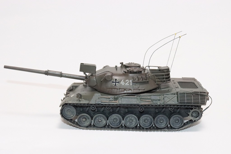 西ドイツのレオパルト戦車（タミヤ 1/35）＞ 特集 ドイツ戦車＞2025年4月号