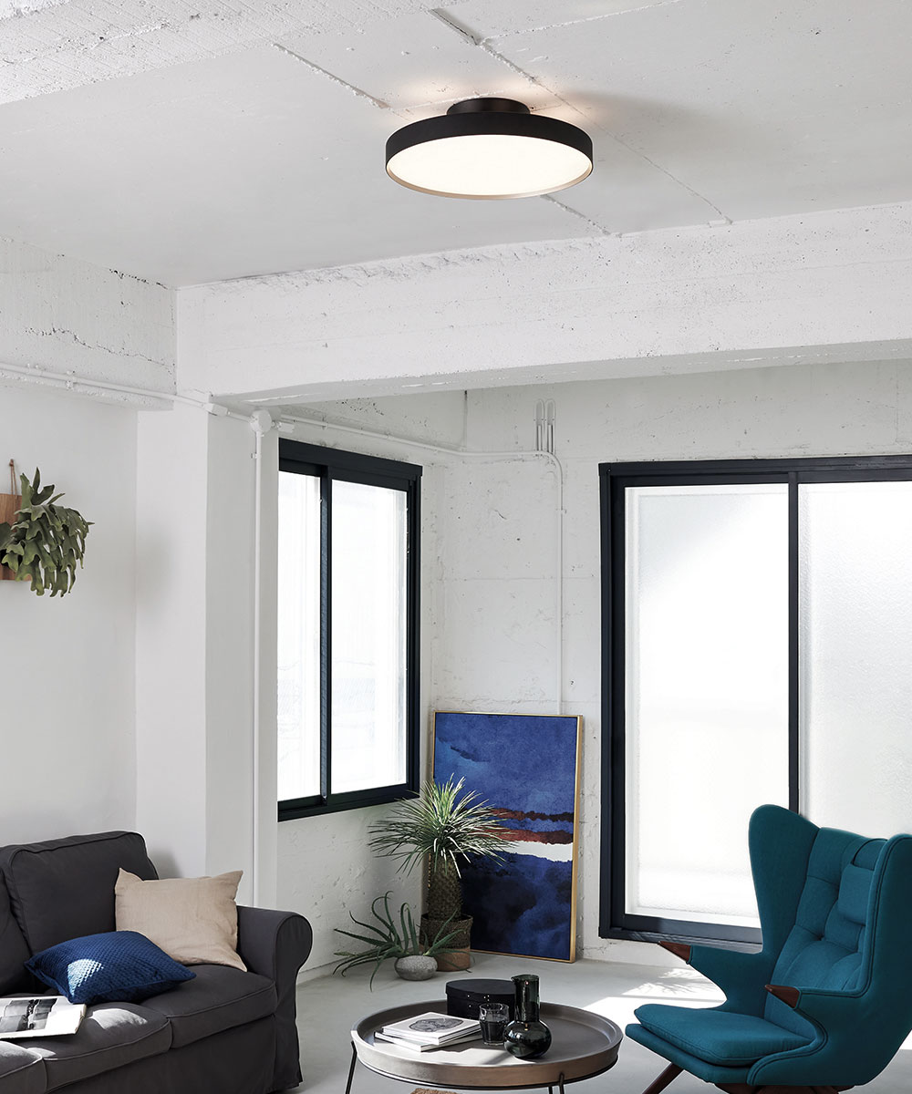 Glow LED-ceiling lamp / Art Work Studio