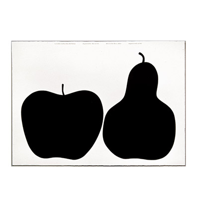 Tre,La Mela E La Pera ポスター（りんごと洋ナシ） / DANESE