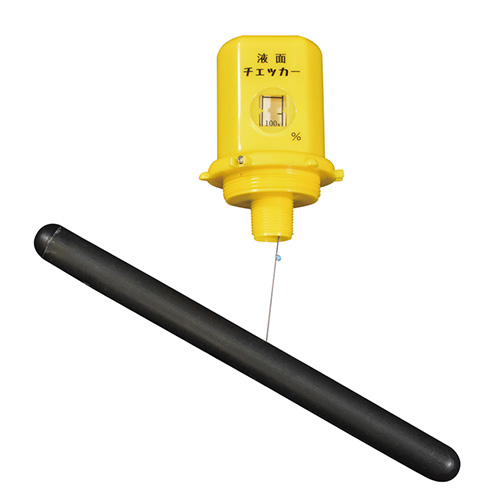 200Lドラム缶液面計(フロート式)/M58LG-200FT/測定/包装/物流/専門