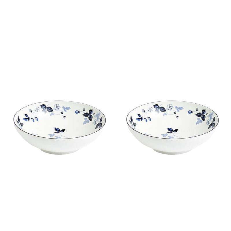 ストロベリー インクブルー ボウル 18cm ペア|WEDGWOOD公式オンライン