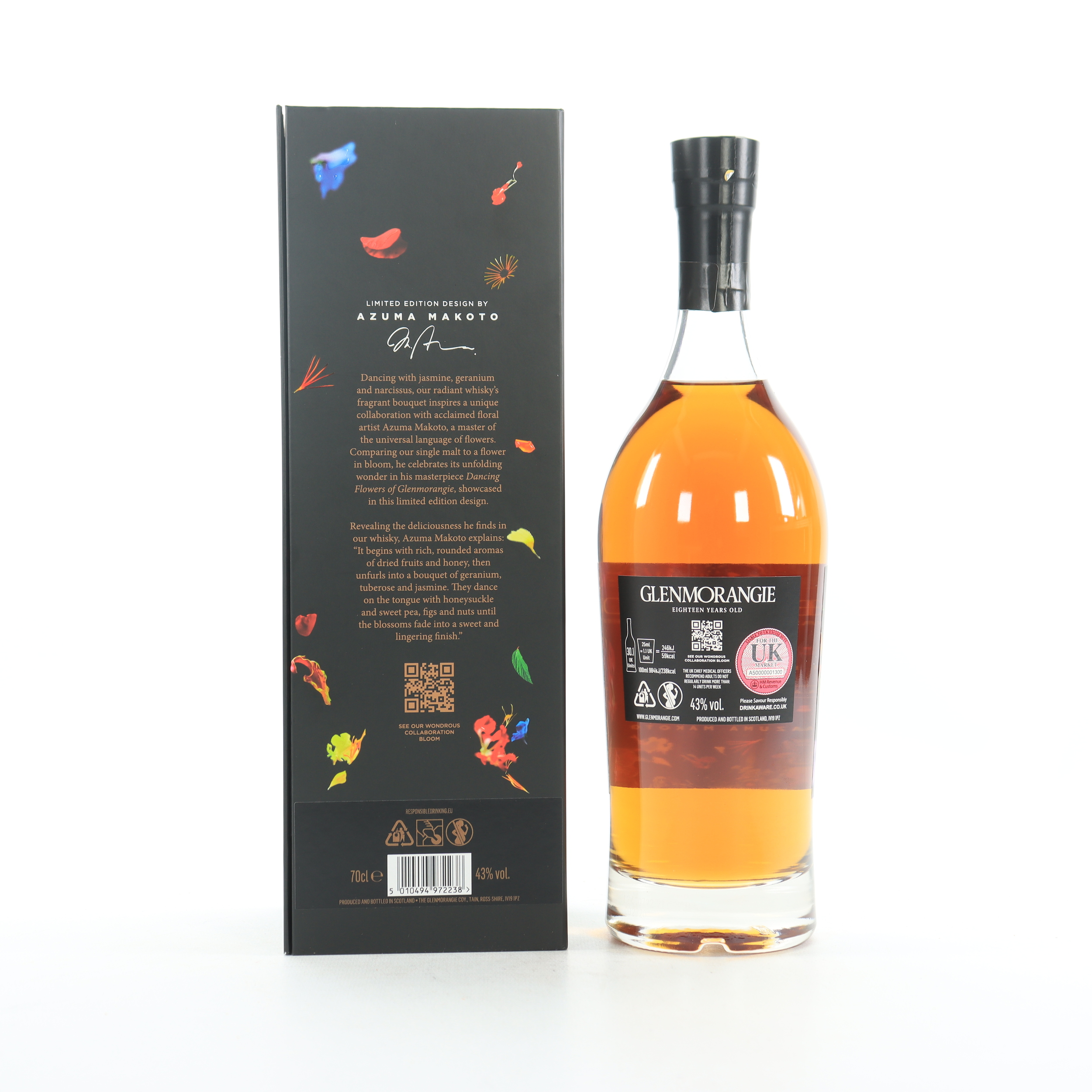 Glenmorangie - 18 Year Old (Extremely Rare) Azuma Makoto Whisky