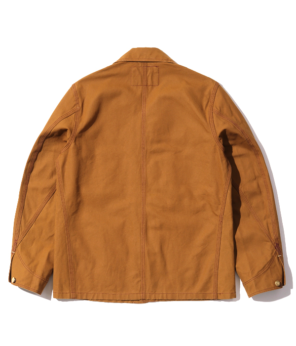 Sugarcane 13oz. BROWN DUCK WORK COAT – Whitefeather Mfg CO.