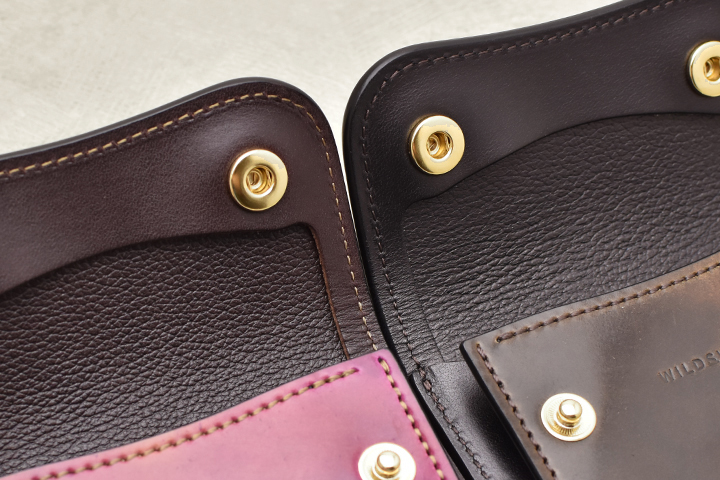 シェルコードバン（マーブル）を使用した革小物について 1 | WILDSWANS